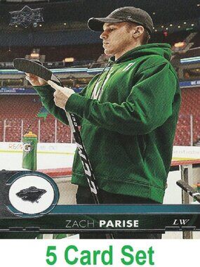 Zach Parise Hockey Card Collection
